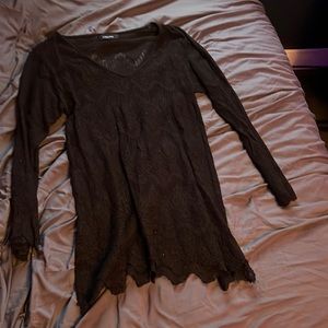 Atmosphere Black Swim Cover-up